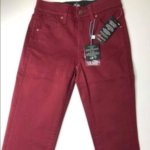 Lularoe wine colored denim brand new with tags